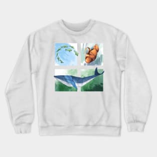 Origami Ocean Crewneck Sweatshirt